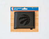 Rico Industries NBA  Toronto Raptors  Laser Engraved Billfold Wallet-3