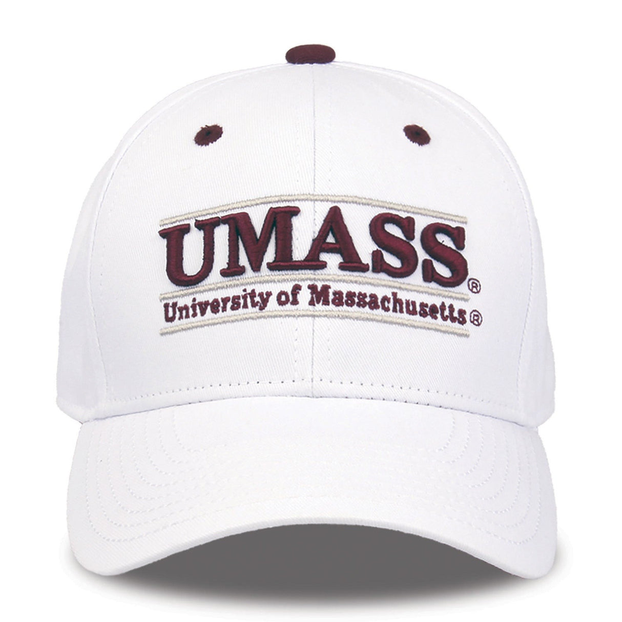 The Game Headwear Massachusetts Umass Bookstore Snapback Hat