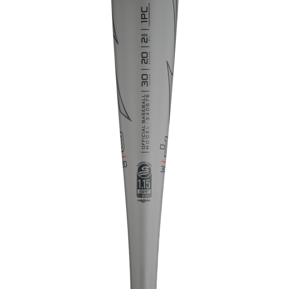 Mizuno B24-PWR Alloy -10 USSSA Baseball Bat-3