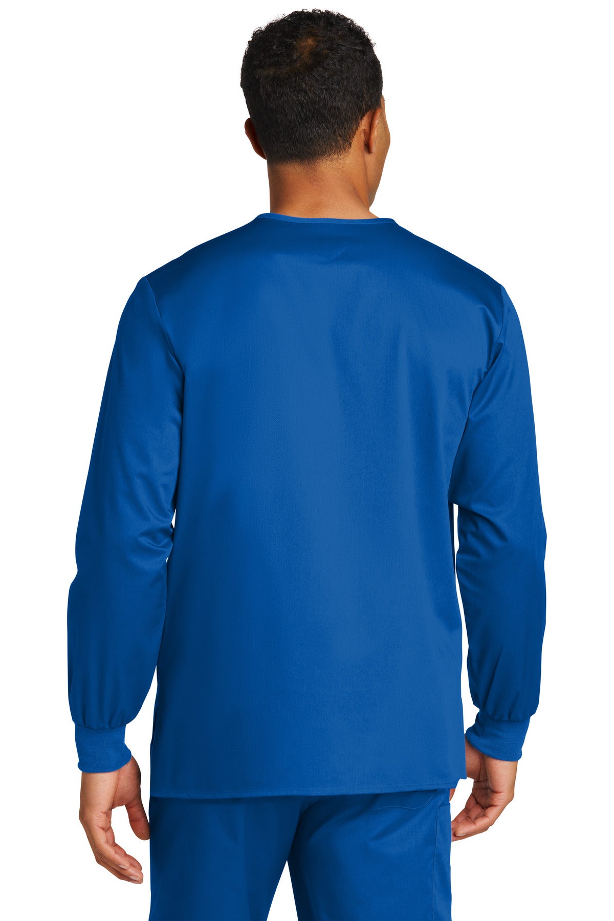 WonderWink Unisex WorkFlex Snap-Front Scrub Jacket. WW3080