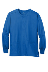 WonderWink Unisex WorkFlex Snap-Front Scrub Jacket. WW3080