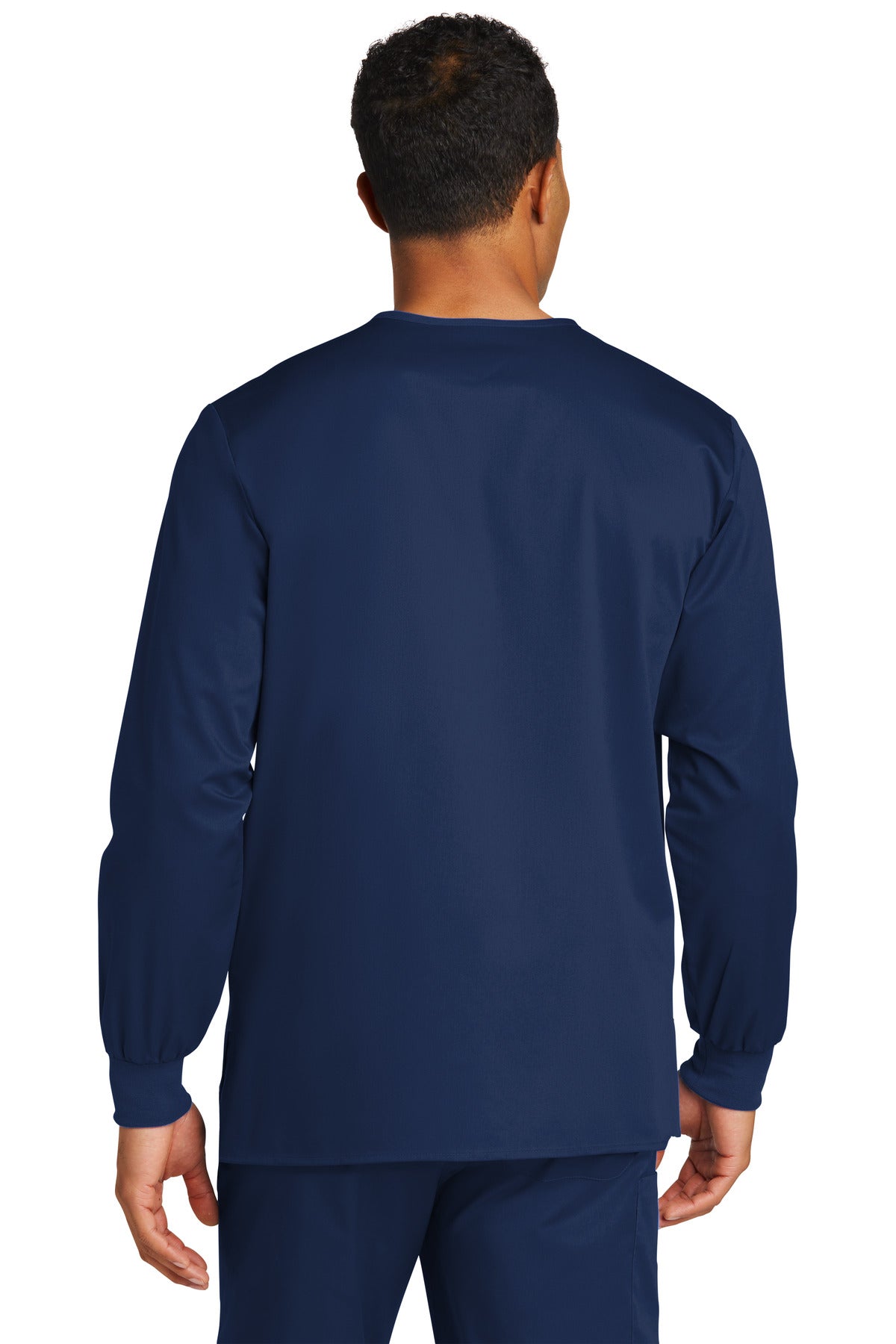WonderWink Unisex WorkFlex Snap-Front Scrub Jacket. WW3080