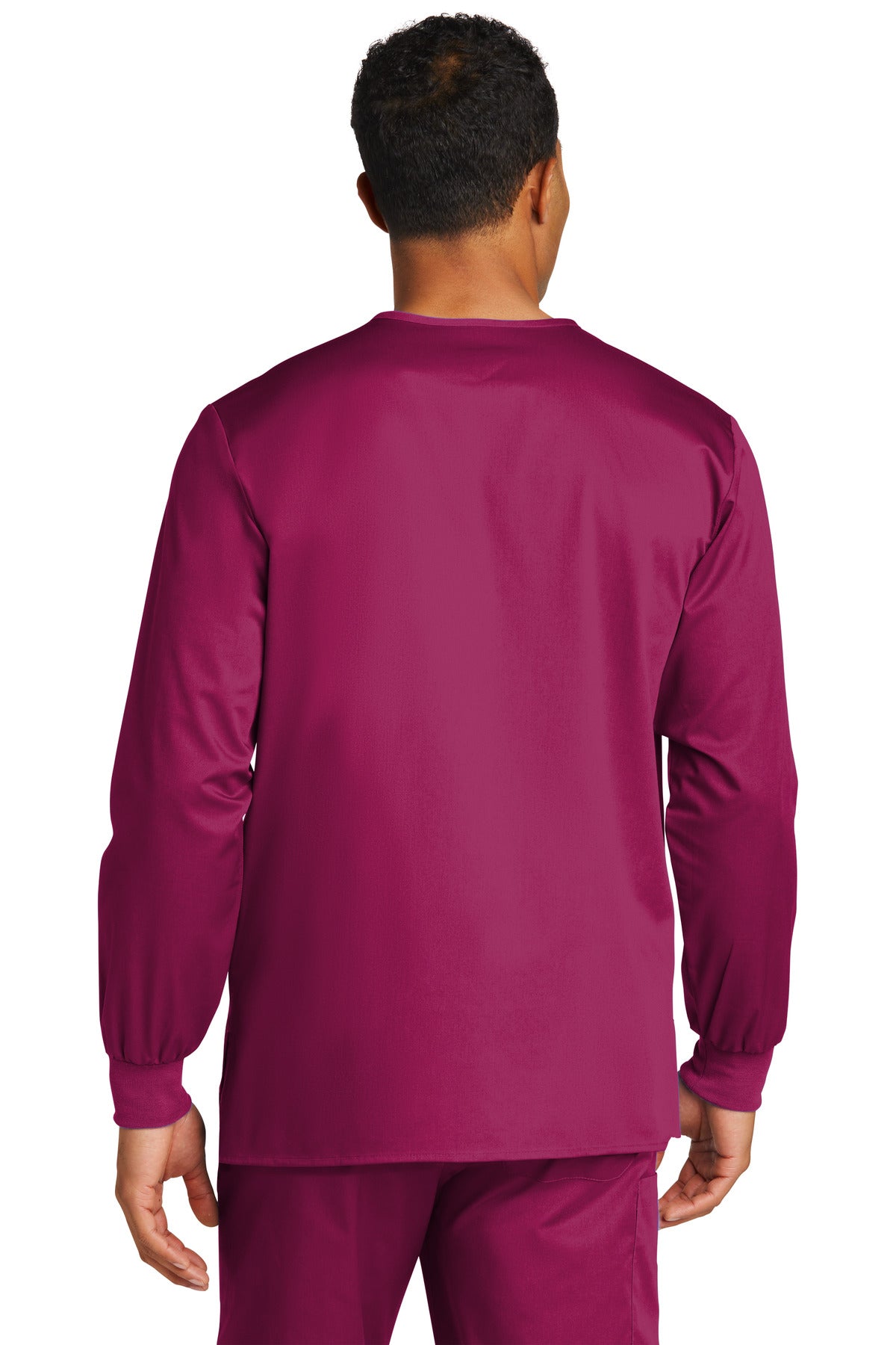 WonderWink Unisex WorkFlex Snap-Front Scrub Jacket. WW3080