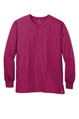 WonderWink Unisex WorkFlex Snap-Front Scrub Jacket. WW3080