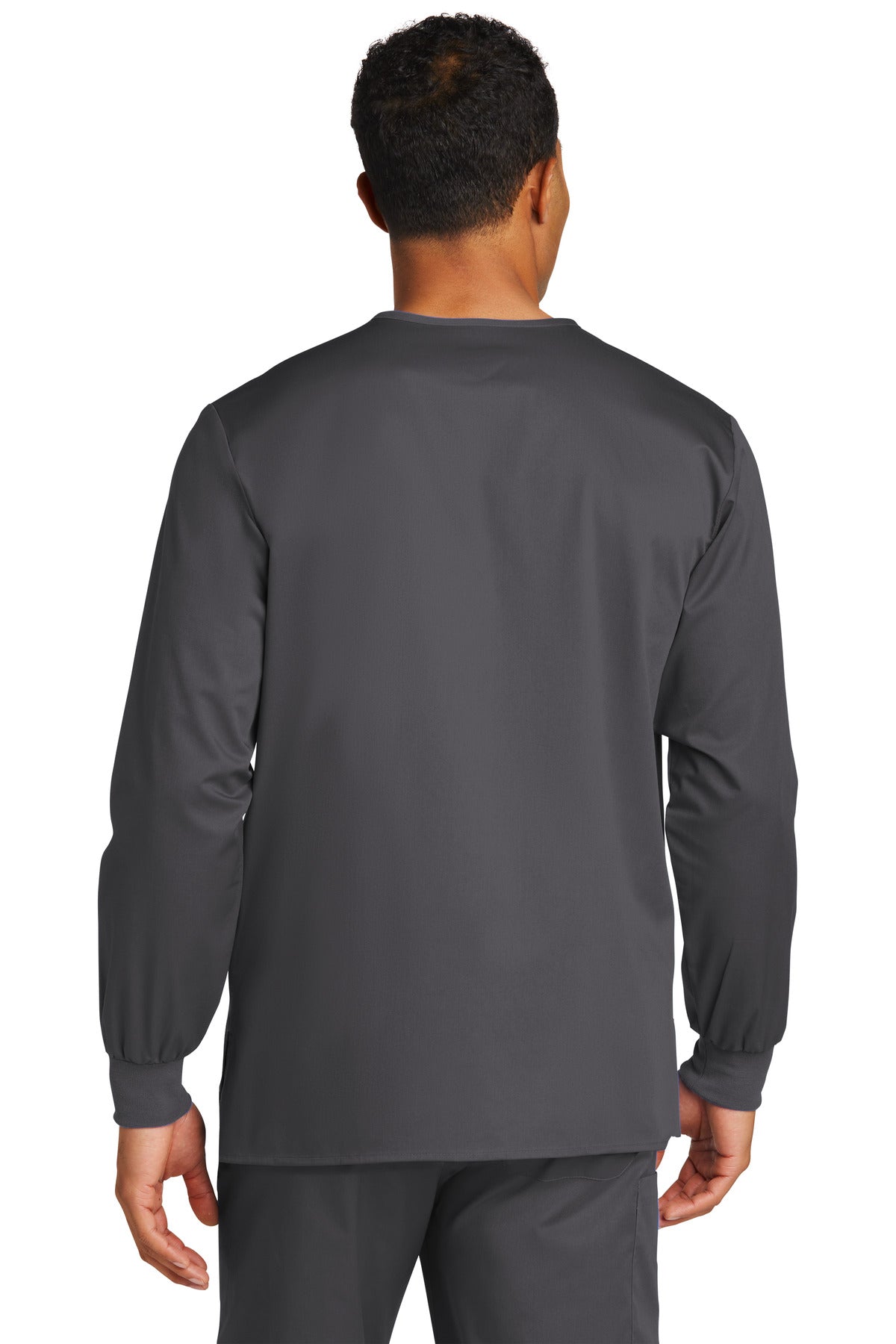 WonderWink Unisex WorkFlex Snap-Front Scrub Jacket. WW3080