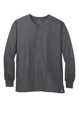 WonderWink Unisex WorkFlex Snap-Front Scrub Jacket. WW3080
