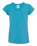 J. America Youth Girl's Glitter Tee 8129