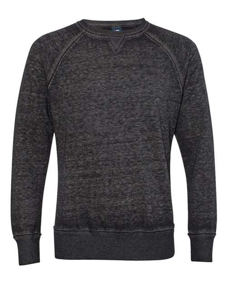 J. America Men's Vintage Zen Fleece Crewneck Sweatshirt Mens Apparel Sweatshirts & Fleece