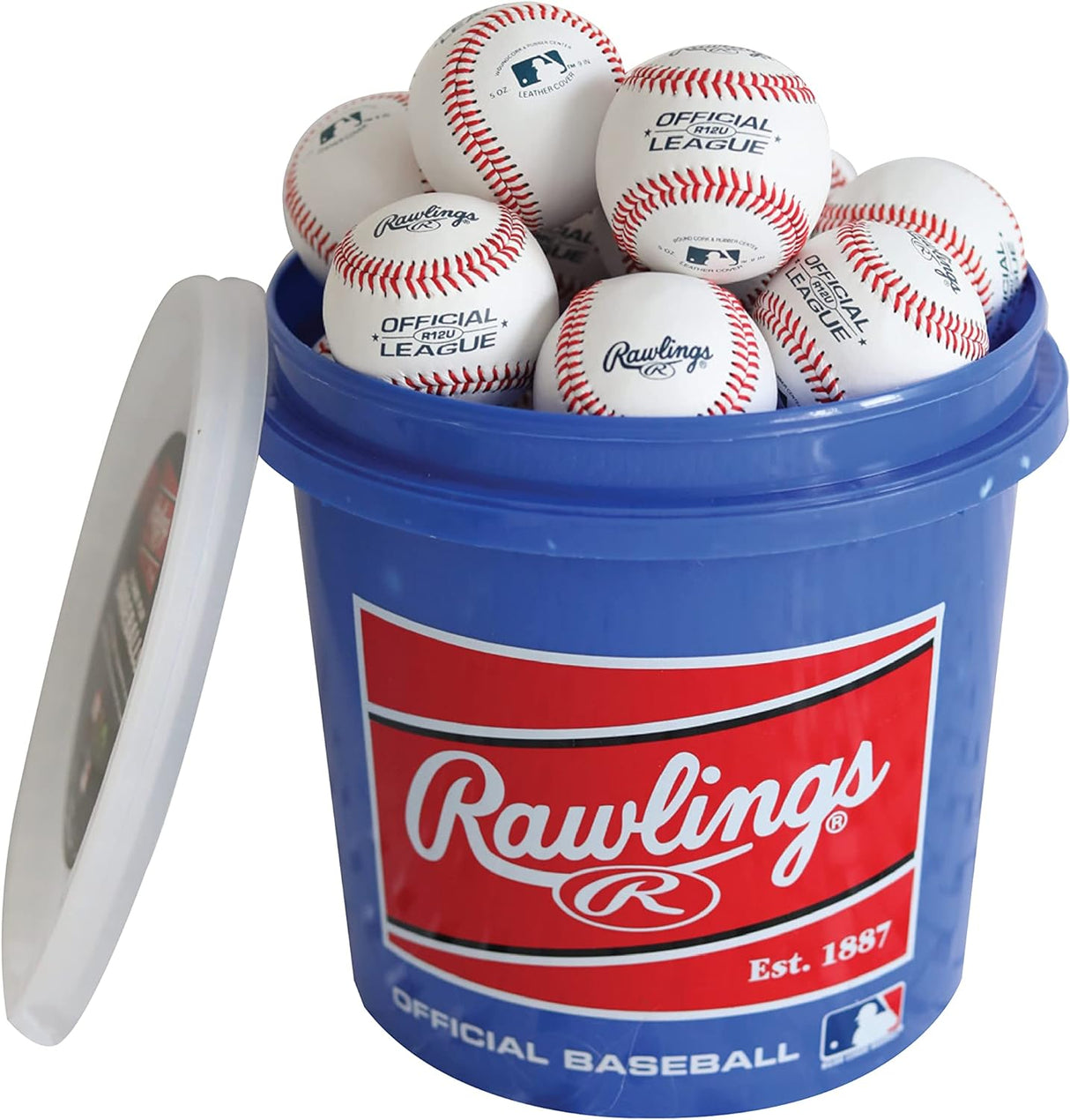 Rawlings® Official R12U Genuine Leather Baseballs - 2 Dozen Rawlings