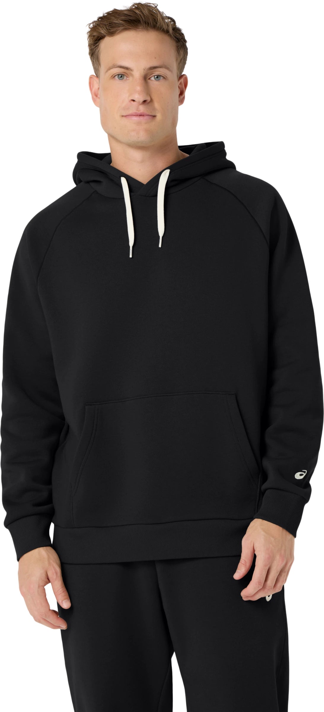 Asics Men's Fleece Relaxed Pullover Hoodie-1