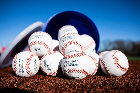 Rawlings® Official R12U Genuine Leather Baseballs - 2 Dozen Rawlings