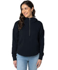 Charles River Women's Willow Scallop Hem Hoodie-2