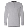 J. America Unisex Vintage Brushed Jersey Henley 8244