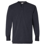 J. America Unisex Vintage Brushed Jersey Henley 8244
