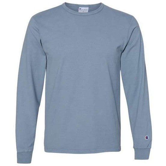 Champion Garment Dyed Long Sleeve T-Shirt