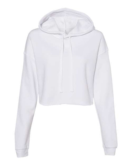 Bella + Canvas Women's Crop Fleece Hoodie Sweatshirt Womens Apparel Sweatshirts & Fleece