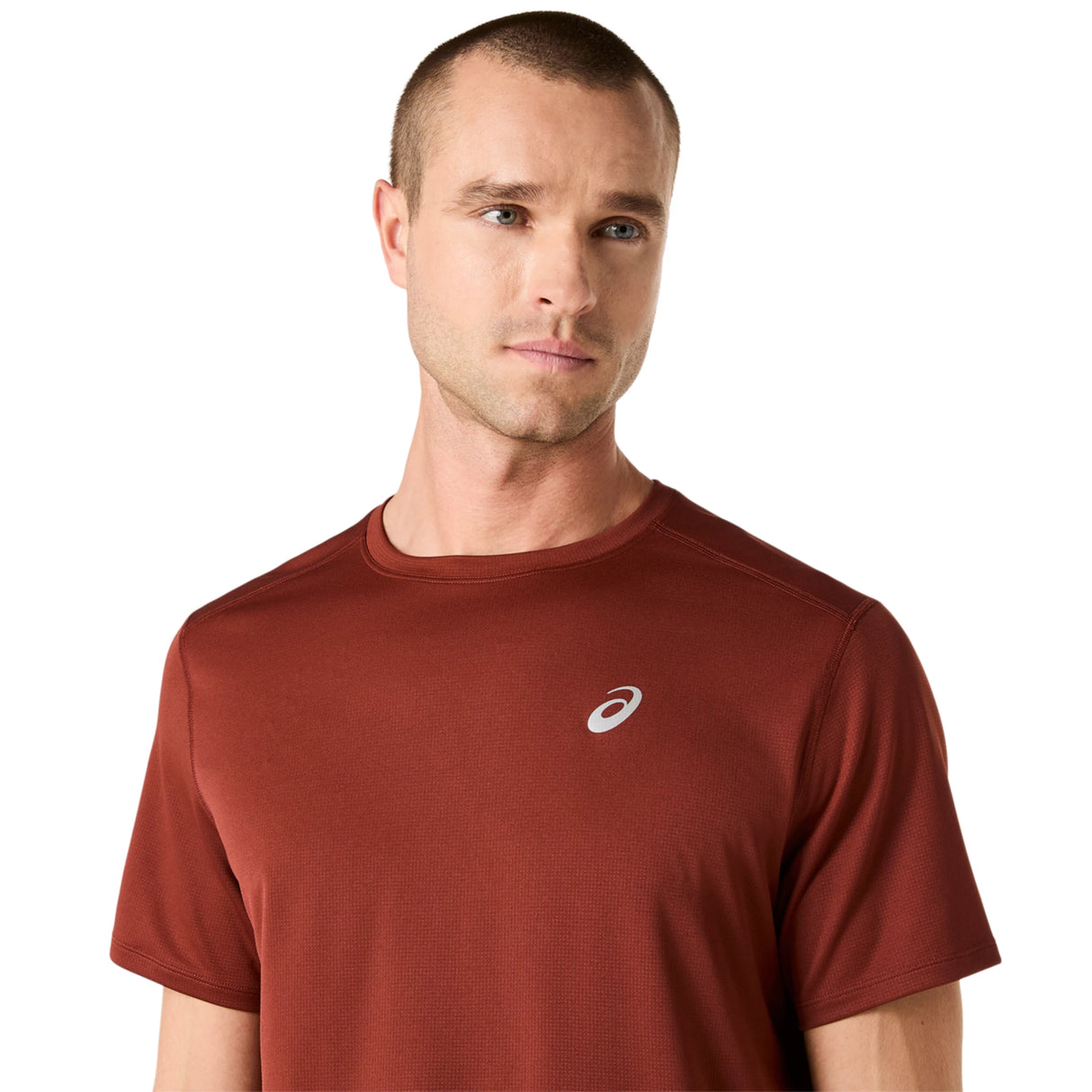Asics Men's Silver Short Sleeve Top-4