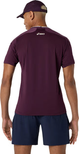 Asics Men's Match Jacquard Short Sleeve Top-2