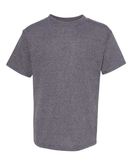 Hanes Youth EcoSmart 50/50 Cotton/Poly T-Shirt Youth Apparel Shirts & Tops