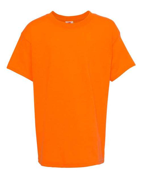 Hanes Youth EcoSmart 50/50 Cotton/Poly T-Shirt Youth Apparel Shirts & Tops
