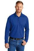 CornerStone Men's Select Lightweight Snag-Proof Long Sleeve Polo. CS418LS CornerStone