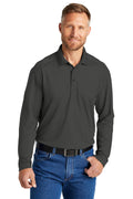 CornerStone Men's Select Lightweight Snag-Proof Long Sleeve Polo. CS418LS CornerStone