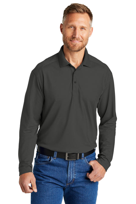 CornerStone Men's Select Lightweight Snag-Proof Long Sleeve Polo. CS418LS CornerStone