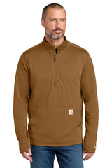 Carhartt Men's Force   1/2-Zip Grid Fleece CT107814