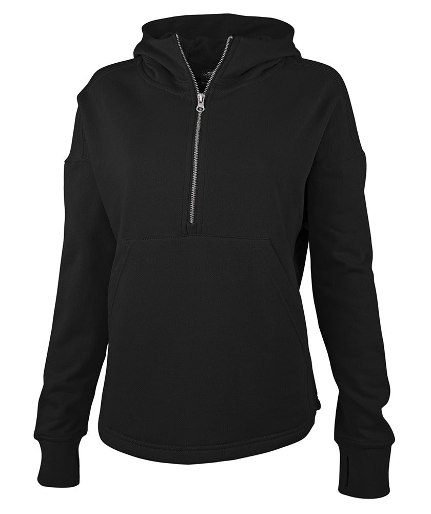 Charles River Women's Willow Scallop Hem Hoodie-5