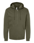 Independent Trading Co. Men's Midweight Full-Zip Hooded Sweatshirt Mens Apparel Jackets & Vests