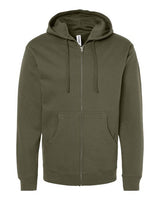 Independent Trading Co. Men's Midweight Full-Zip Hooded Sweatshirt Mens Apparel Jackets & Vests