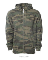 Independent Trading Co. Men's Midweight Full-Zip Hooded Sweatshirt Mens Apparel Jackets & Vests