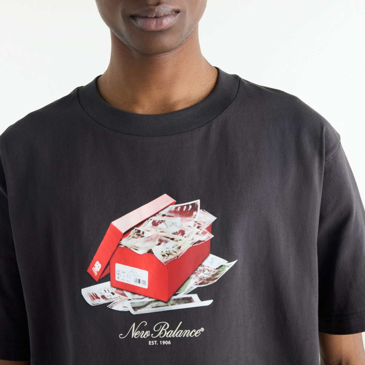 New Balance Men's Family Shoe Box T-Shirt-3