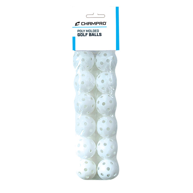 Champro Set of 12 Poly Golf Ball