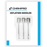 Champro Pack of 3 Replacement Football Inflation Needles