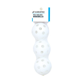 Champro 9" Poly Baseballs - 3 Pack