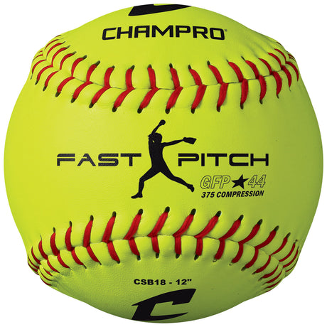 Champro One Dozen 2" Fast Pitch Durahide Cover Softballs