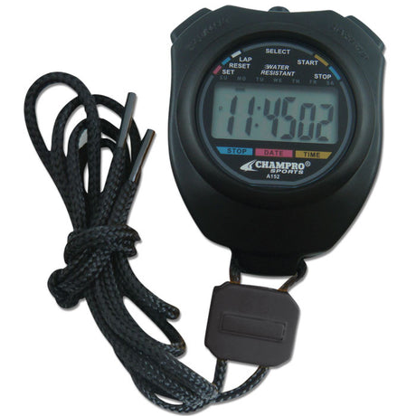 Champro Water Resistant Stop Watch