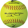 Champro One Dozen 12" Slow Pitch Practice Softballs