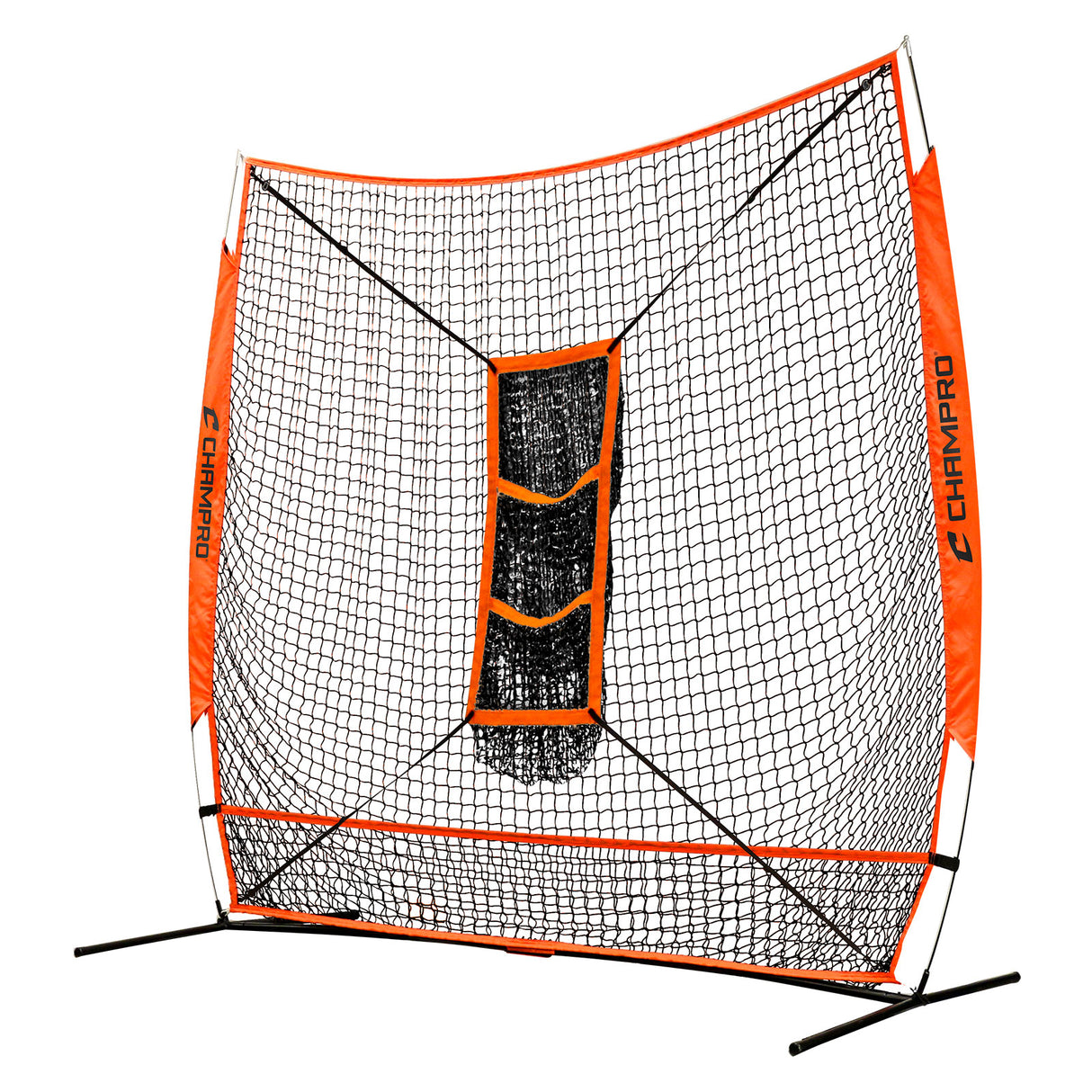 Champro MVP Baseball/Softball 7'x7' Training Net - Retail Packaging Baseball Field Equipment All