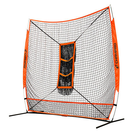 Champro MVP Baseball/Softball 7'x7' Training Net - Retail Packaging Baseball Field Equipment All