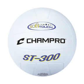 Champro 300 Rubber White Volleyball