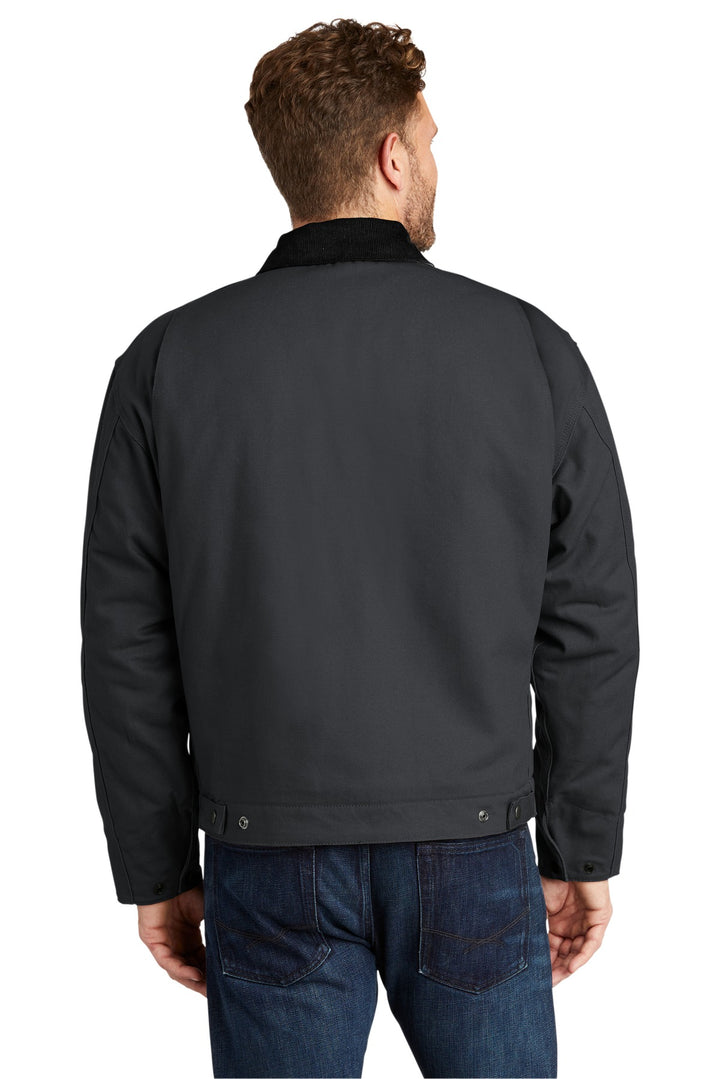 CornerStone Men's Duck Cloth Work Jacket. J763 CornerStone