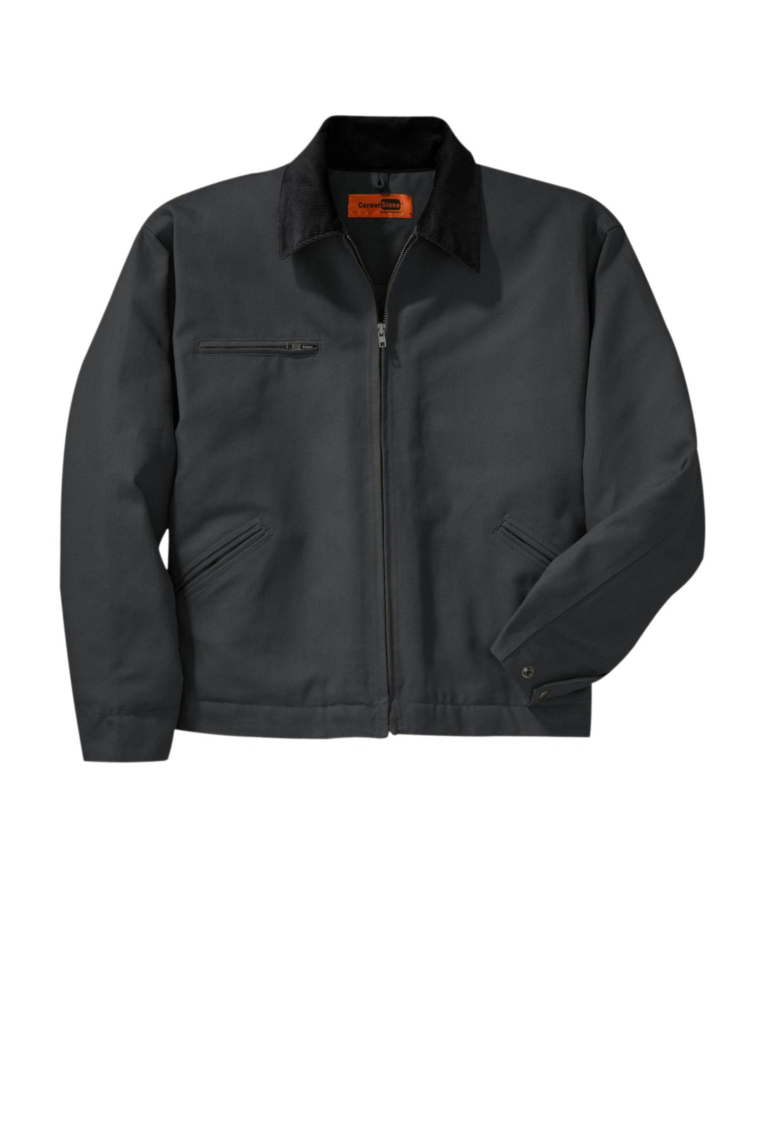 CornerStone Men's Duck Cloth Work Jacket. J763 CornerStone