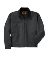 CornerStone Men's Duck Cloth Work Jacket. J763 CornerStone