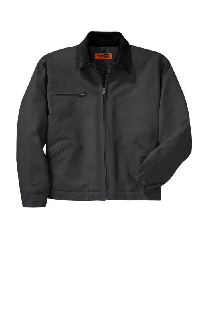 CornerStone Men's Duck Cloth Work Jacket. J763 CornerStone