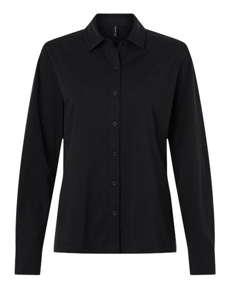 AllPro Women's Pro-Flex Sorona Button Down Shirt-1