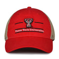 The Game Headwear Texas Tech Split Bar Trucker Hat