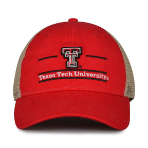 The Game Headwear Texas Tech Split Bar Trucker Hat