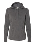J. America Women's Omega Stretch Snap Hoodie 8431 Womens Apparel Sweatshirts & Fleece